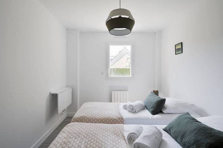 Entire apartment, Le Repos- À 300 m de la plage, St Lunaire in Saint-Lunaire, Saint-Malo region