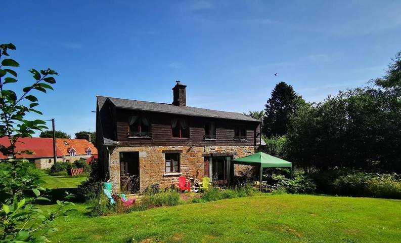 Maison de vacances pour 6 personnes, avec jardin ainsi que piscine et vue