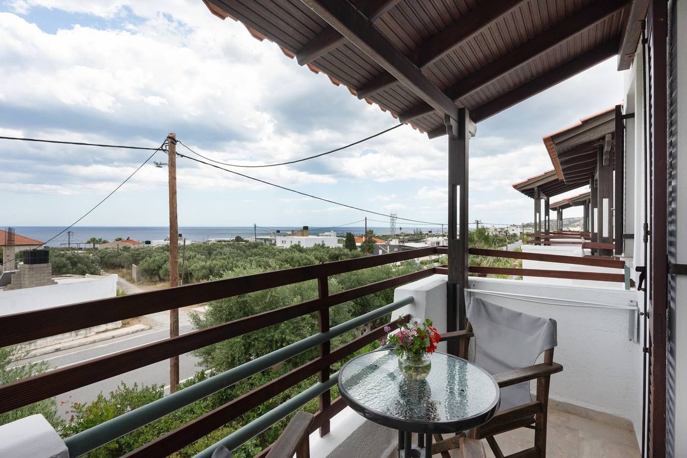 Ferienwohnung in einem Hotel 'mit Meerblick-Creta' mit Meerblick, Wlan und Klimaanlage in Ferma, Lasithi