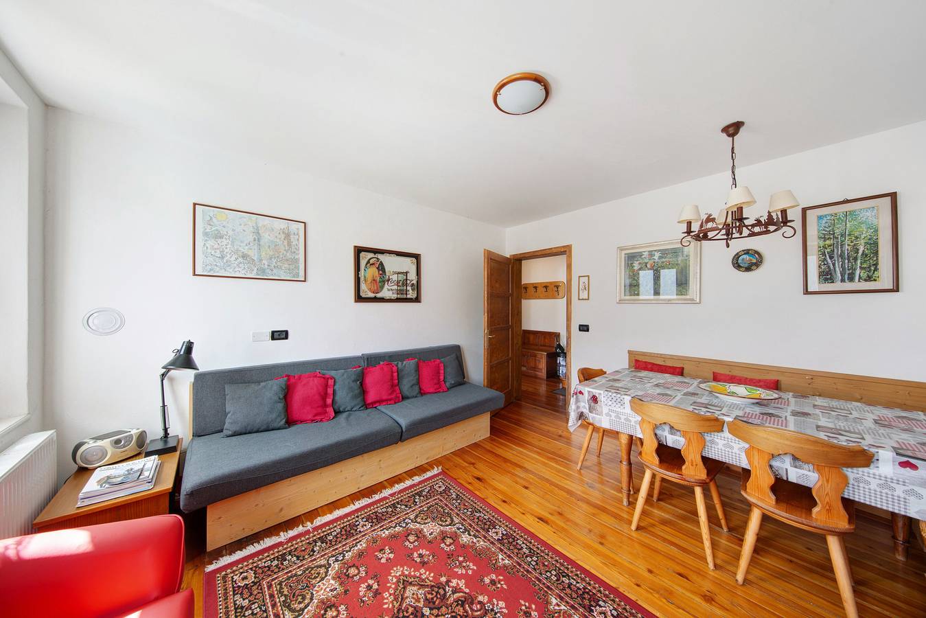 Ganze Wohnung, Ferienwohnung 'San Lorenzo 2 A Vinigo' mit Bergblick und Wlan in Vodo di Cadore, Östliche Dolomiten