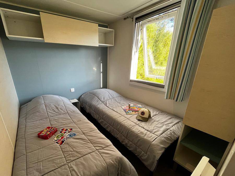 Camping Sunêlia la Baie de Saint Pol - Mobilheim 6 personen - Prestige - 3 Schlafzimmer - 34m² in Saint-Pol-de-Léon, Ceinture Dorée