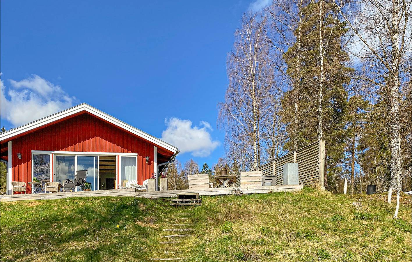 Ferienhaus für 6 Personen mit Terrasse in Jönköping, Jönköpings län