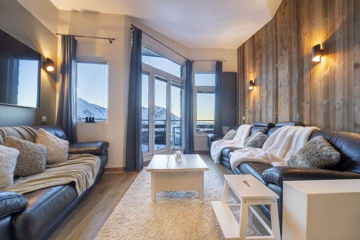 Chalet pour 10 personnes, avec balcon à Avoriaz