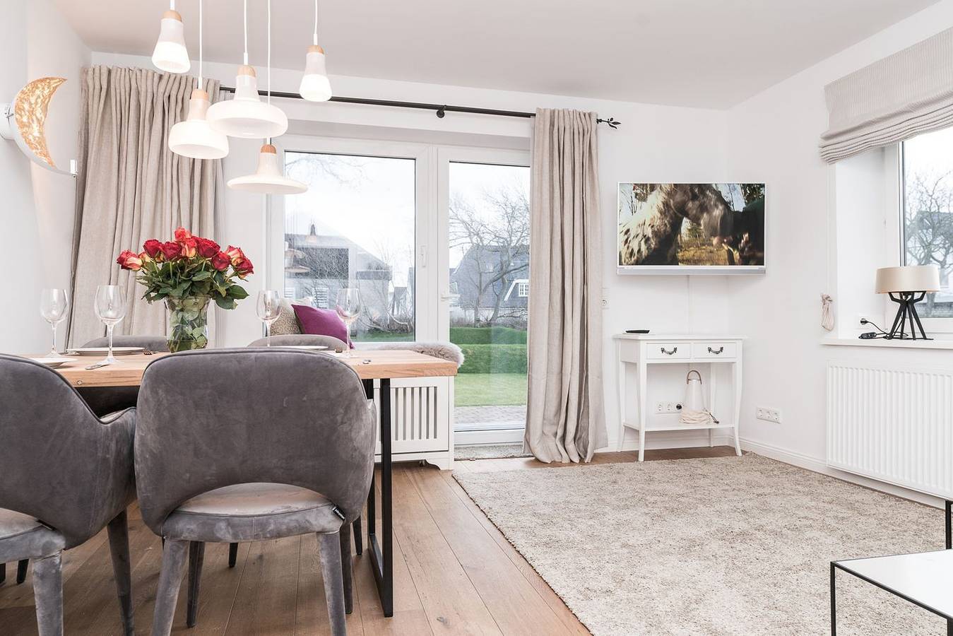 Ganze Wohnung, Strandrose in Hörnum: Komfort mit Garten, Terrasse und privatem Parkplatz in Hörnum, Sylt