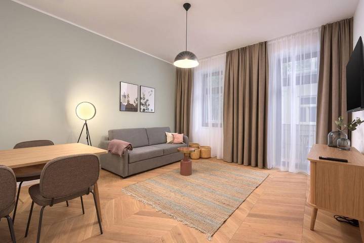 Ferienwohnung für 3 Personen, mit Balkon