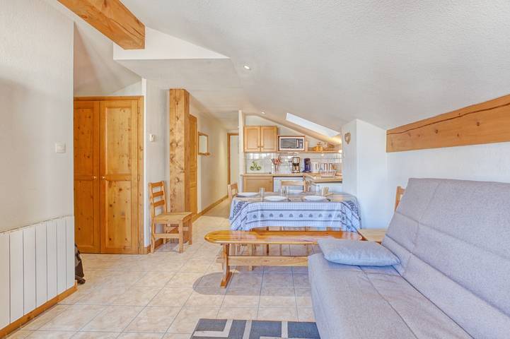 Gîte pour 6 personnes, avec balcon à Flumet - 3