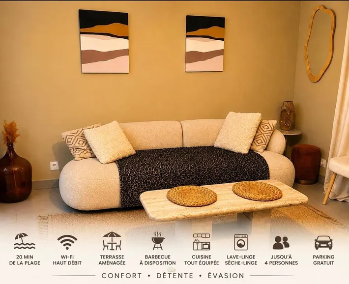 Apartamento de vacaciones para 4 personas, con terraza, Se admiten mascotas - 1