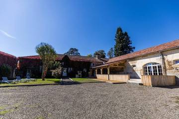 Gîte pour 15 personnes, avec jardin et piscine à Hontanx
