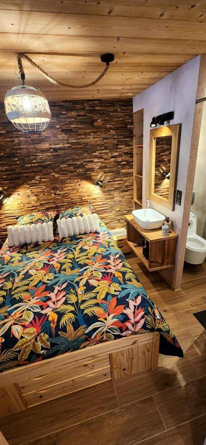 Chambre d’hôte pour 2 personnes, avec Balcon et Vue à Chatel
