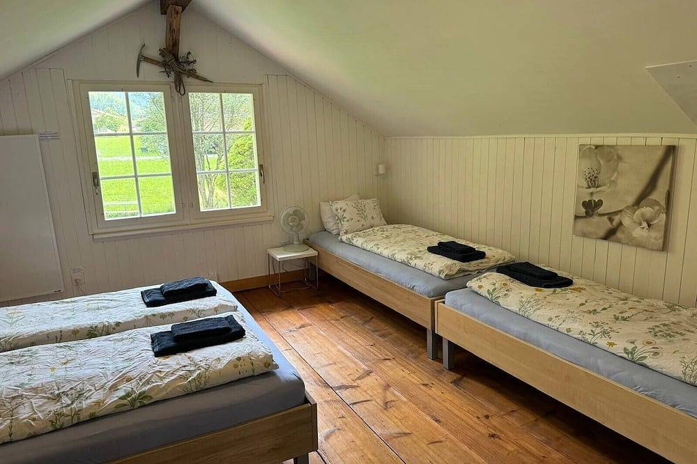 Einfamilienchalet.  Traumhafte Aussichten.  Umzäunten Garten, sicher für Kinder mit Bbq in Lauterbrunnen, Grindelwald und Umgebung