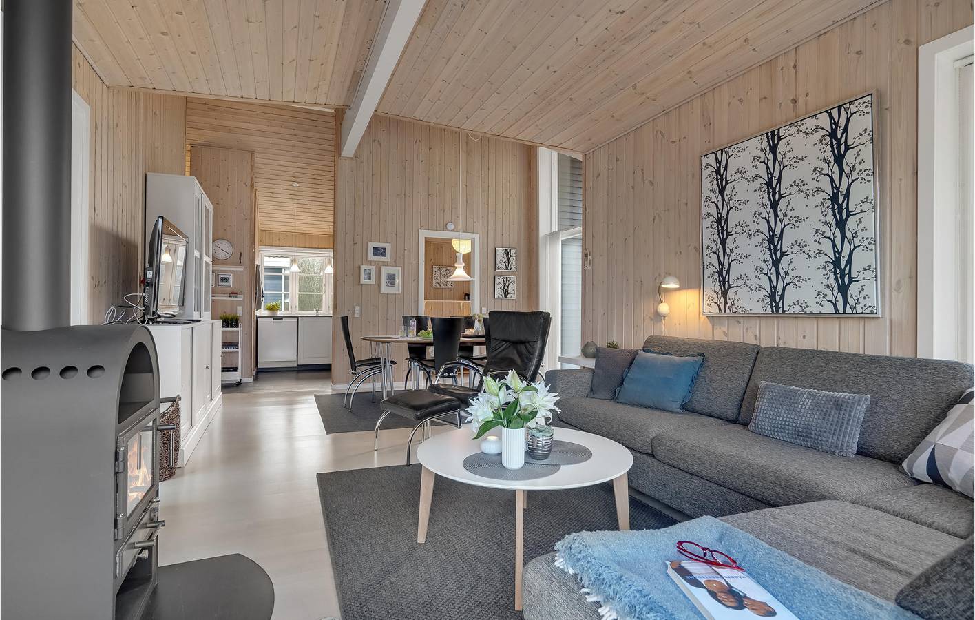 Ferienhaus für 6 Personen mit Terrasse in Trend, Limfjord in Nordjütland