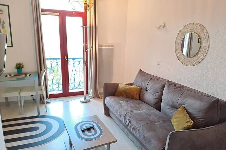 Maison de vacances pour 2 personnes, avec jardin et balcon à Allevard
