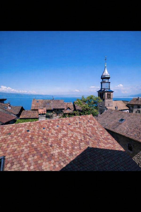 Gîte pour 4 personnes, avec vue sur le lac ainsi que vue et balcon à Yvoire - 3