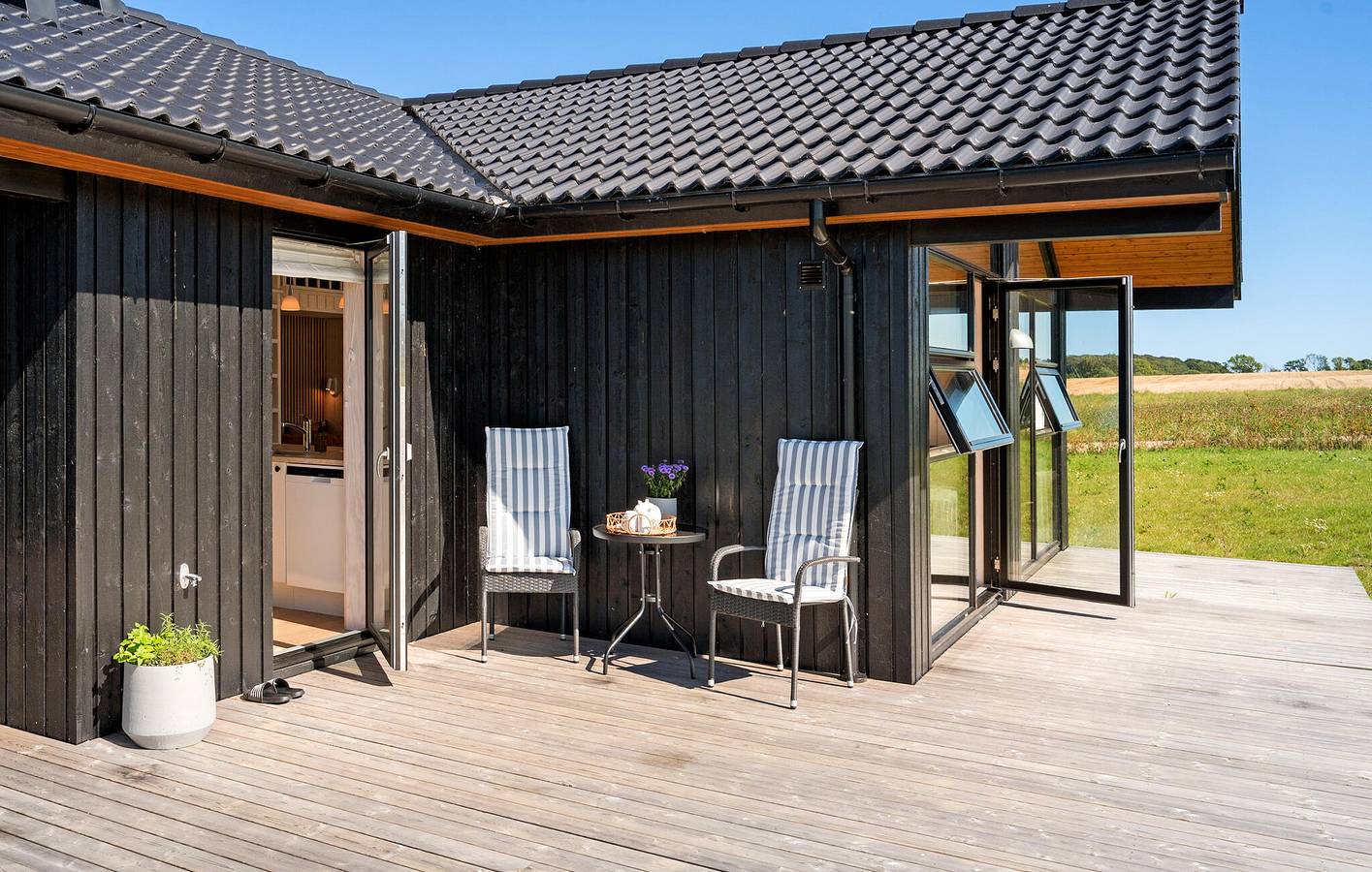 Ferienhaus für 8 Personen mit Terrasse in Vordingborg und Umgebung