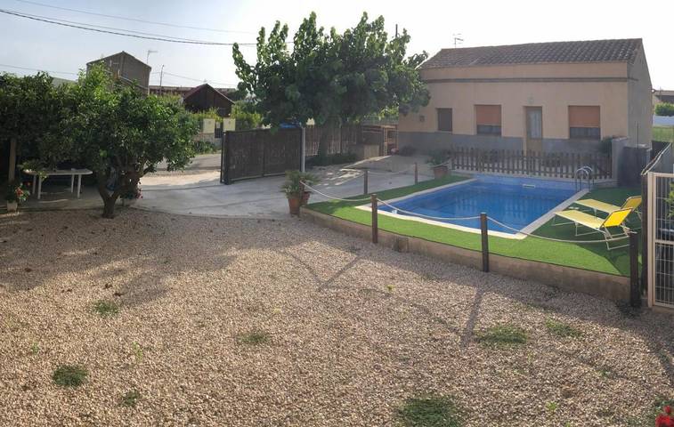 Casa rural para 6 personas, con terraza y vistas además de jardín y piscina en Delta del Ebro - 3