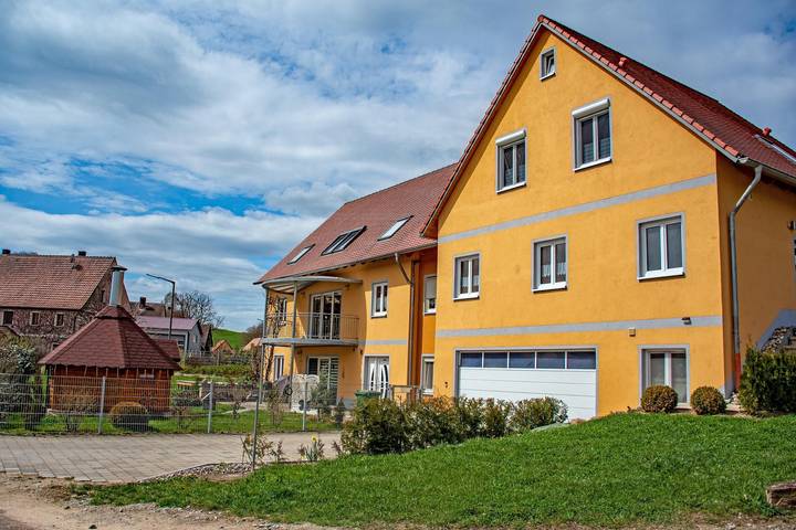 Ganze Wohnung, Pferdefreunde Loberhof - Schlaffass in Weihenzell, Romantische Straße