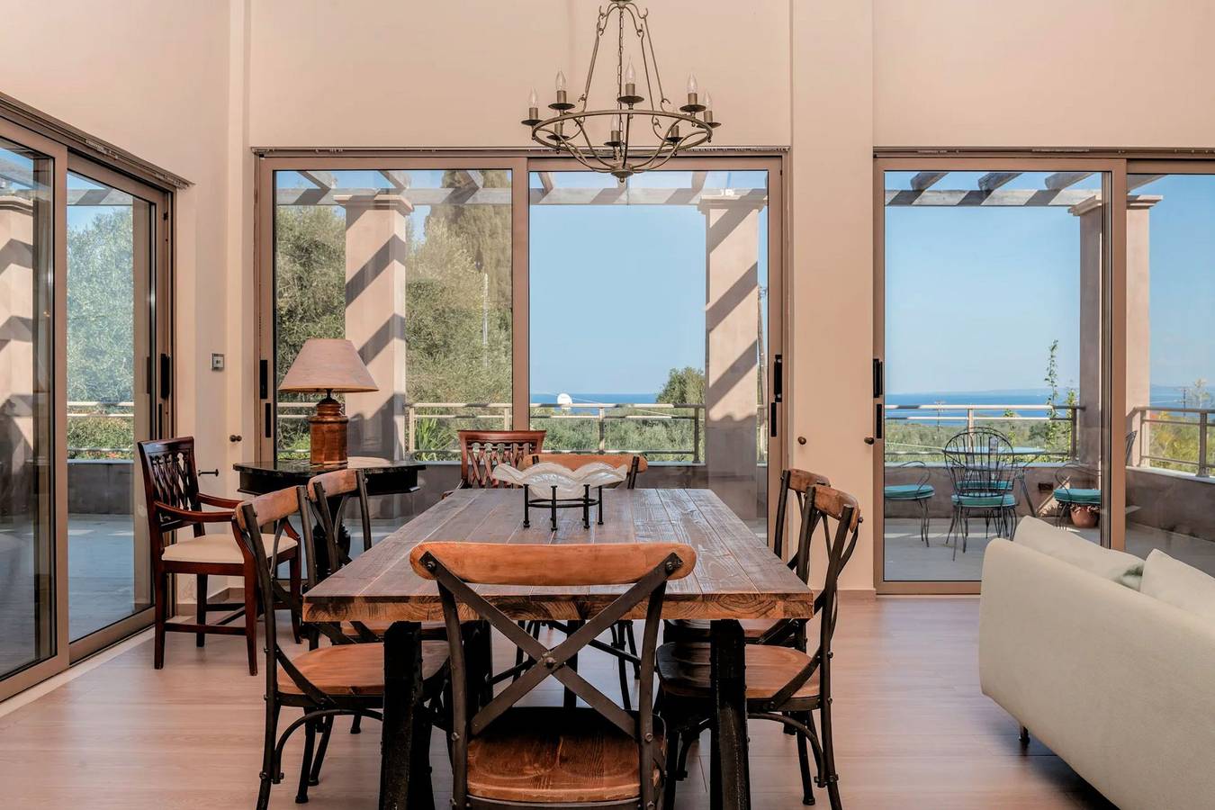 Villa für 10 Personen mit Meerblick in Bochali, Zakynthos