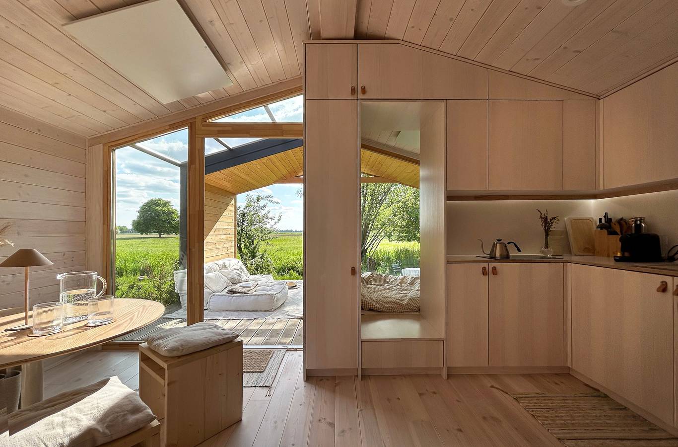 Tiny House im Grünen (201) - Terrasse, Wlan und Wiesenblick in Bleckede, Mecklenburgisches Elbetal