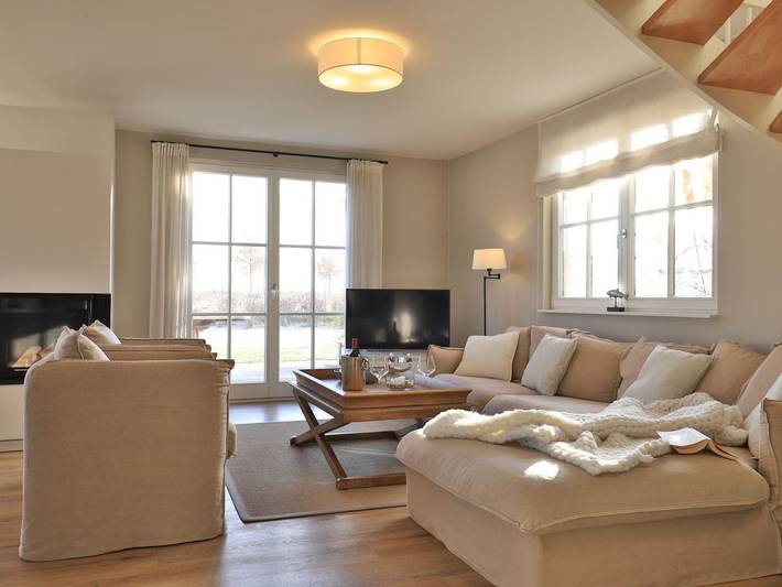 Ferienwohnung für 6 Personen, mit Garten und Sauna, kinderfreundlich in Groß Schwansee - 2