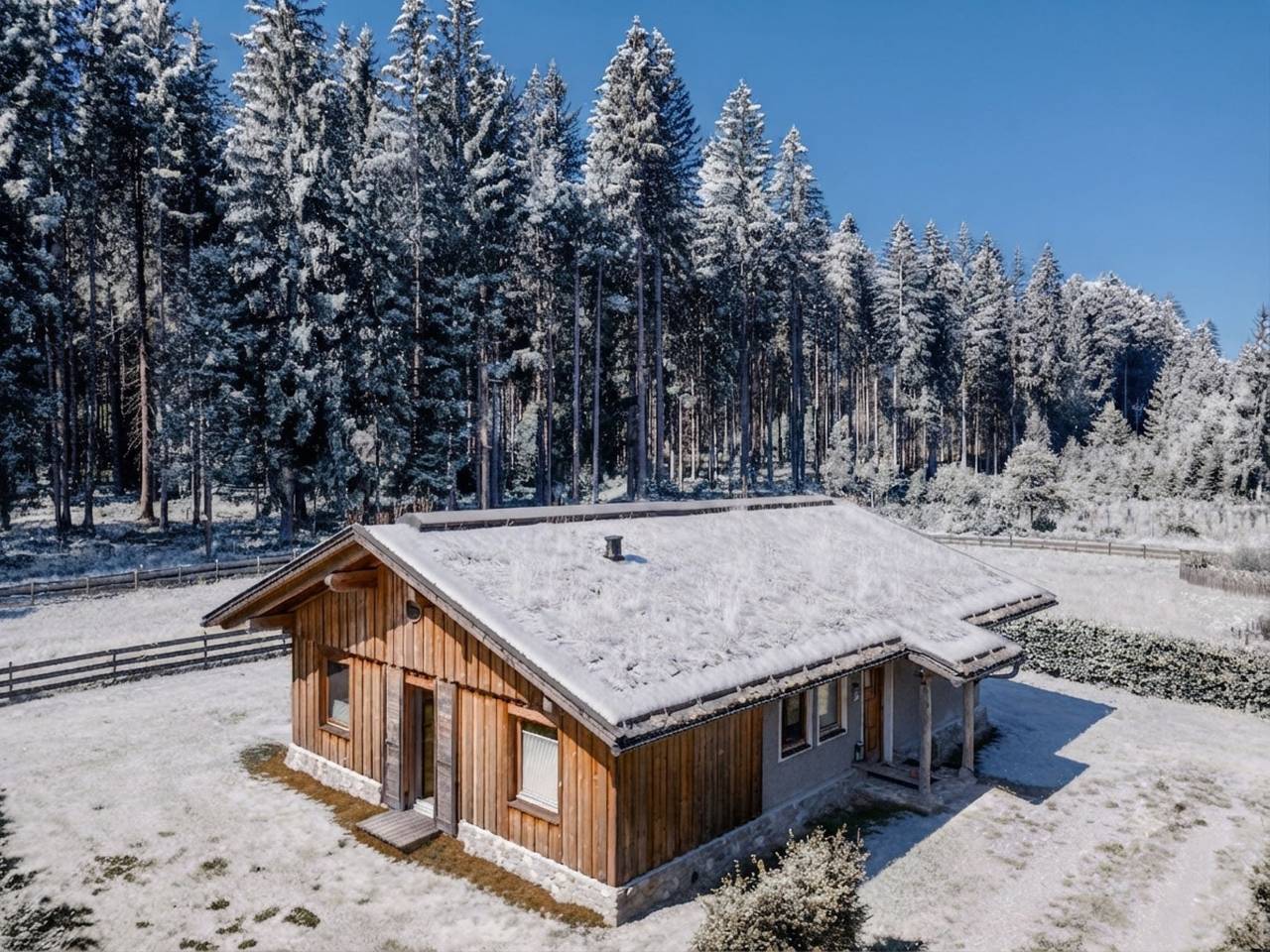 Chalet für Wohlfühlurlaub mit Hund in Kärnten in Hermagor, Hermagor-Pressegger See
