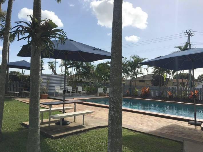 Camping für 2 Personen, mit Pool und Garten sowie Ausblick in Australien