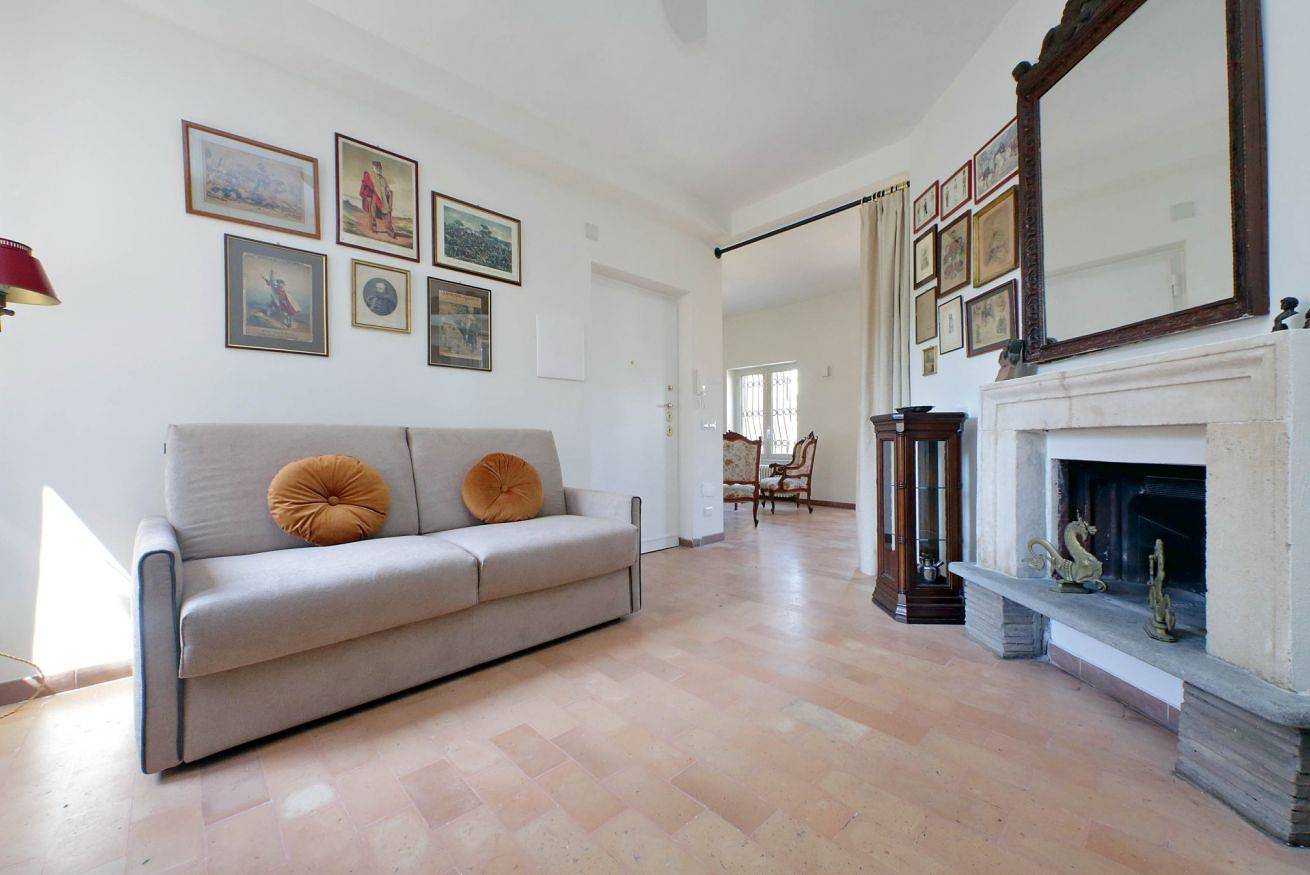 Ganze Wohnung, Ferienwohnung für 4 Personen mit Balkon/Terrasse in Rom Zentrum, Rom