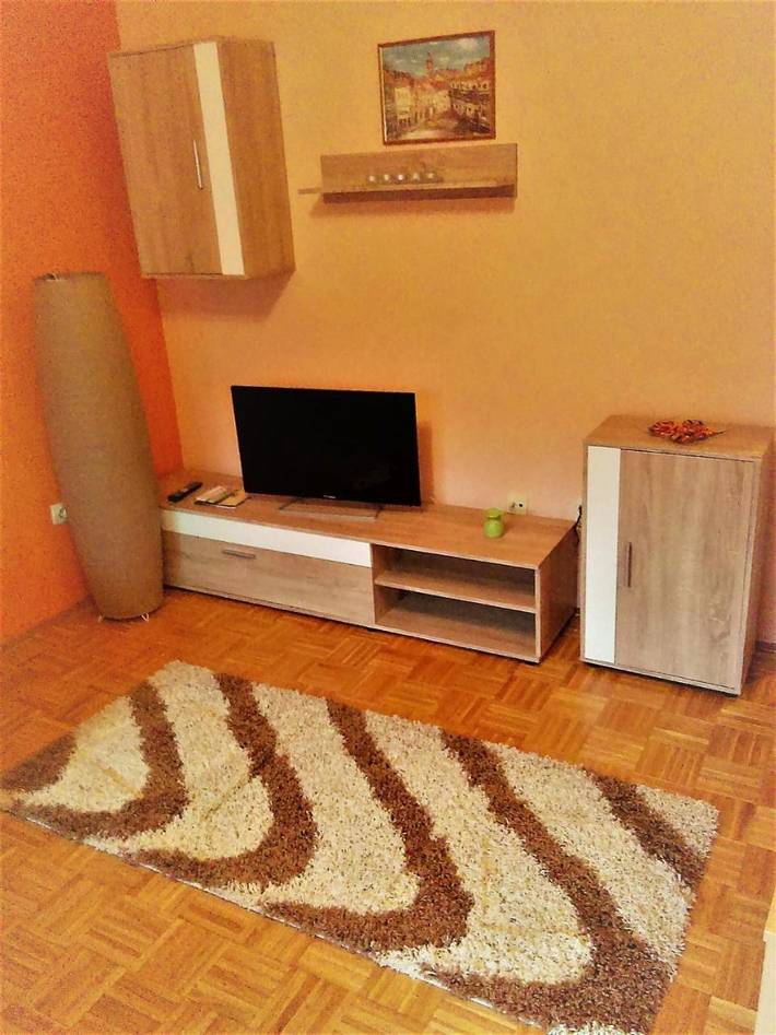 Ferienwohnung für 3 Personen, mit Balkon und Terrasse sowie Ausblick