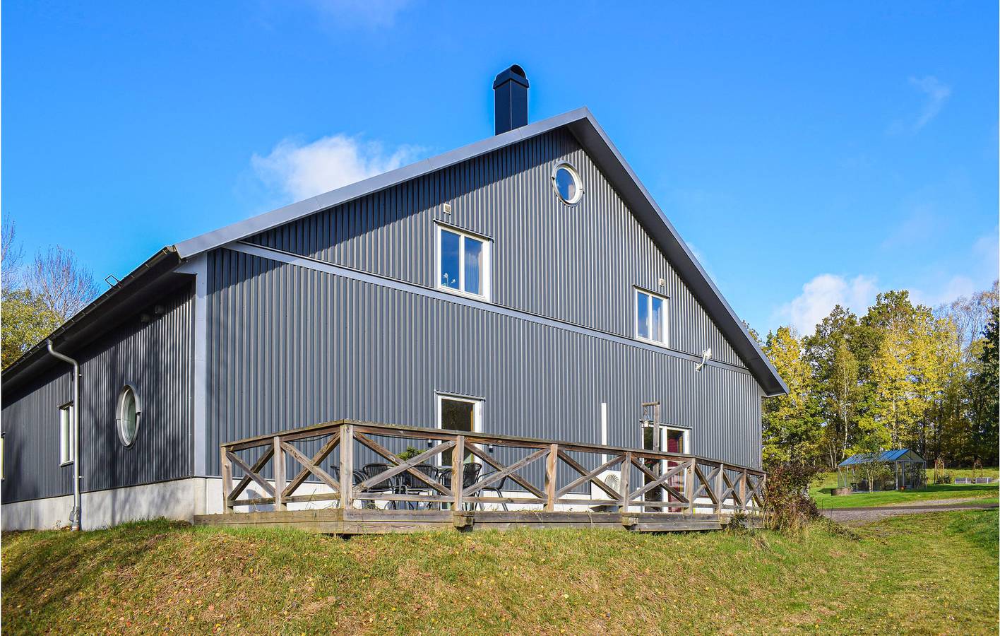 Ganze Ferienwohnung, Ferienwohnung für 6 Personen mit Terrasse in Hylte, Halland