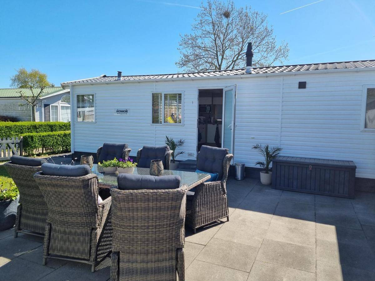 Chalet 161 Capfun camping Bongerd 5 sterren in Niederländische Nordsee