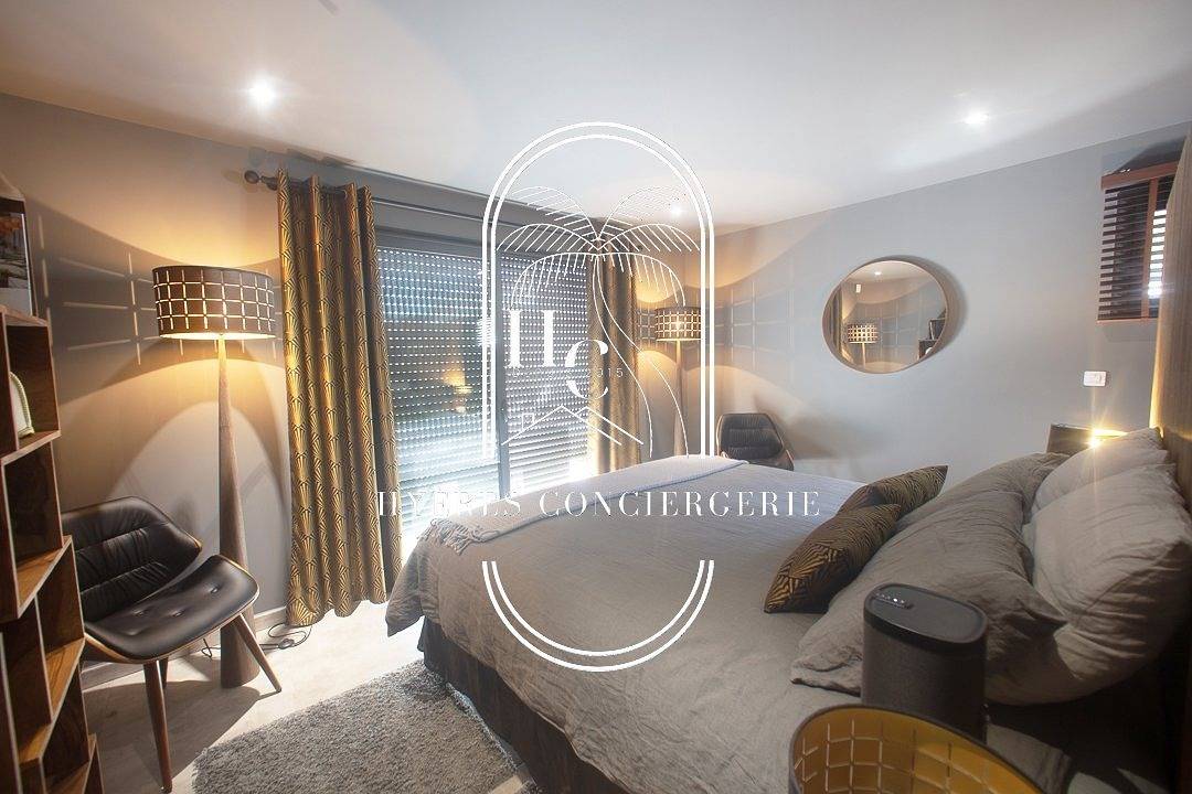 Appartement de vacances entier, Prestigieuse Villa Bellezza Vue mer/Piscine/Clim in Carqueiranne, Côte méditerranéenne (France)
