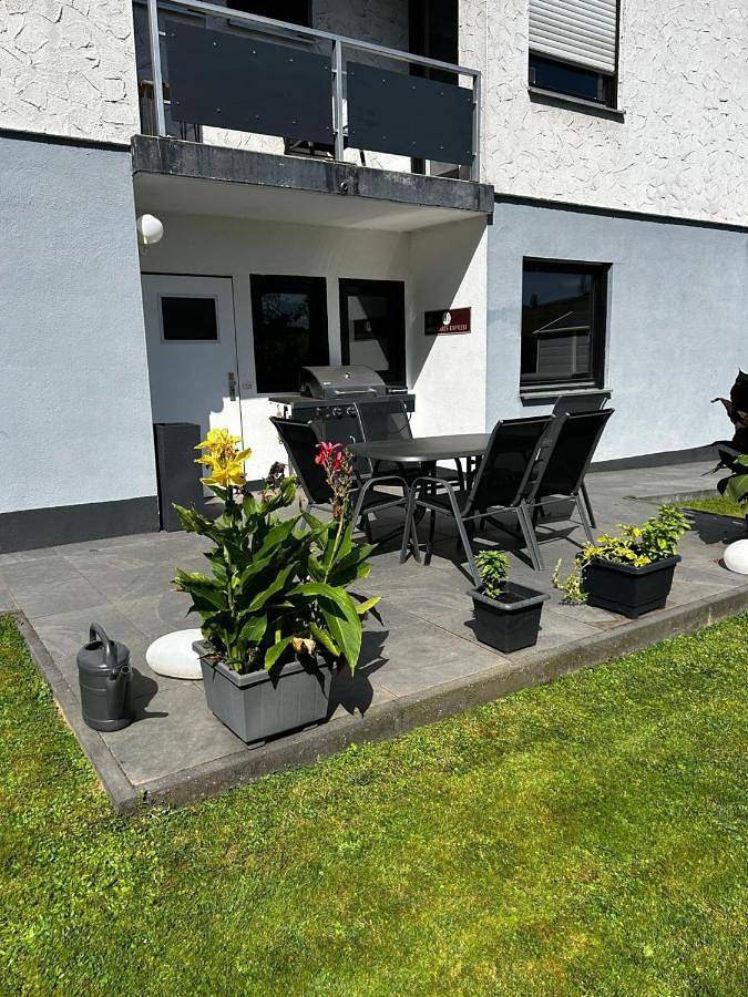 Ferienwohnung für 3 Personen, mit Terrasse und Ausblick in Kürten