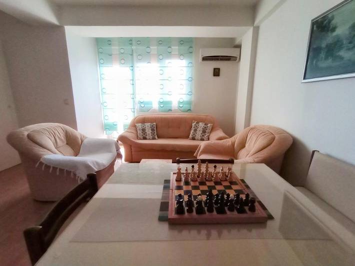 Appartement de vacances pour 4 personnes, avec balcon ainsi que vue et vue sur le lac