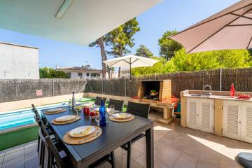 Ferienhaus in platja dels Francesos (Alcúdia), Alcúdia für 6 