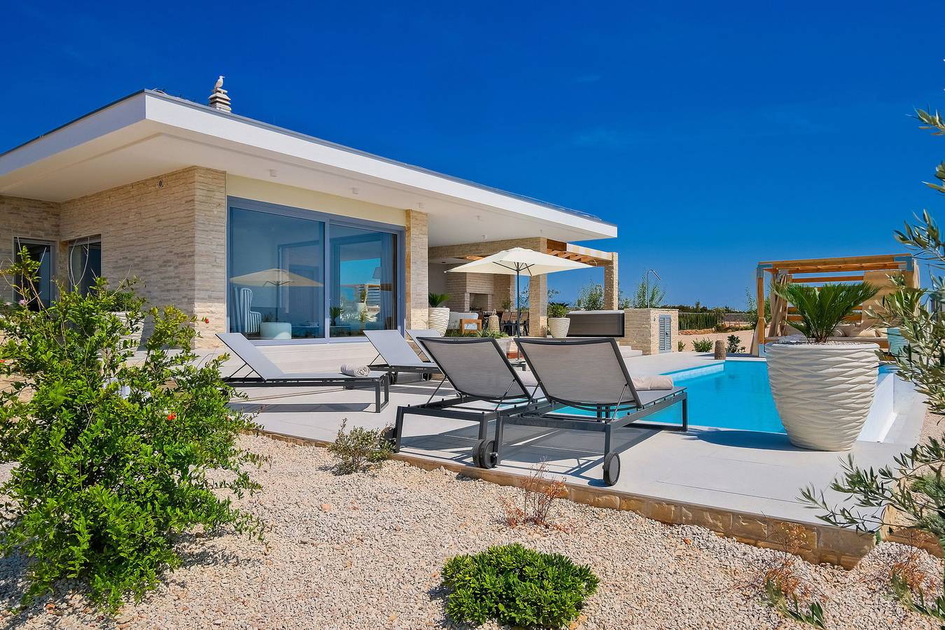 Villa La Isla mit Pool Ii in Novalja, Pag
