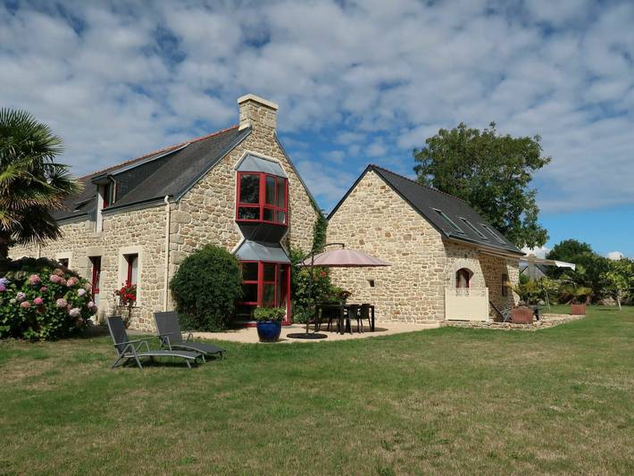 Appartement de vacances pour 4 personnes, avec jardin