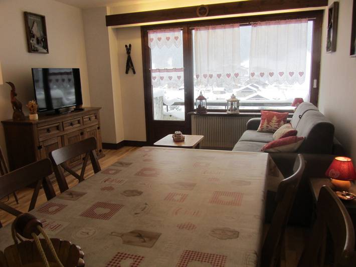 Gîte pour 4 personnes, avec terrasse à Les Contamines-Montjoie