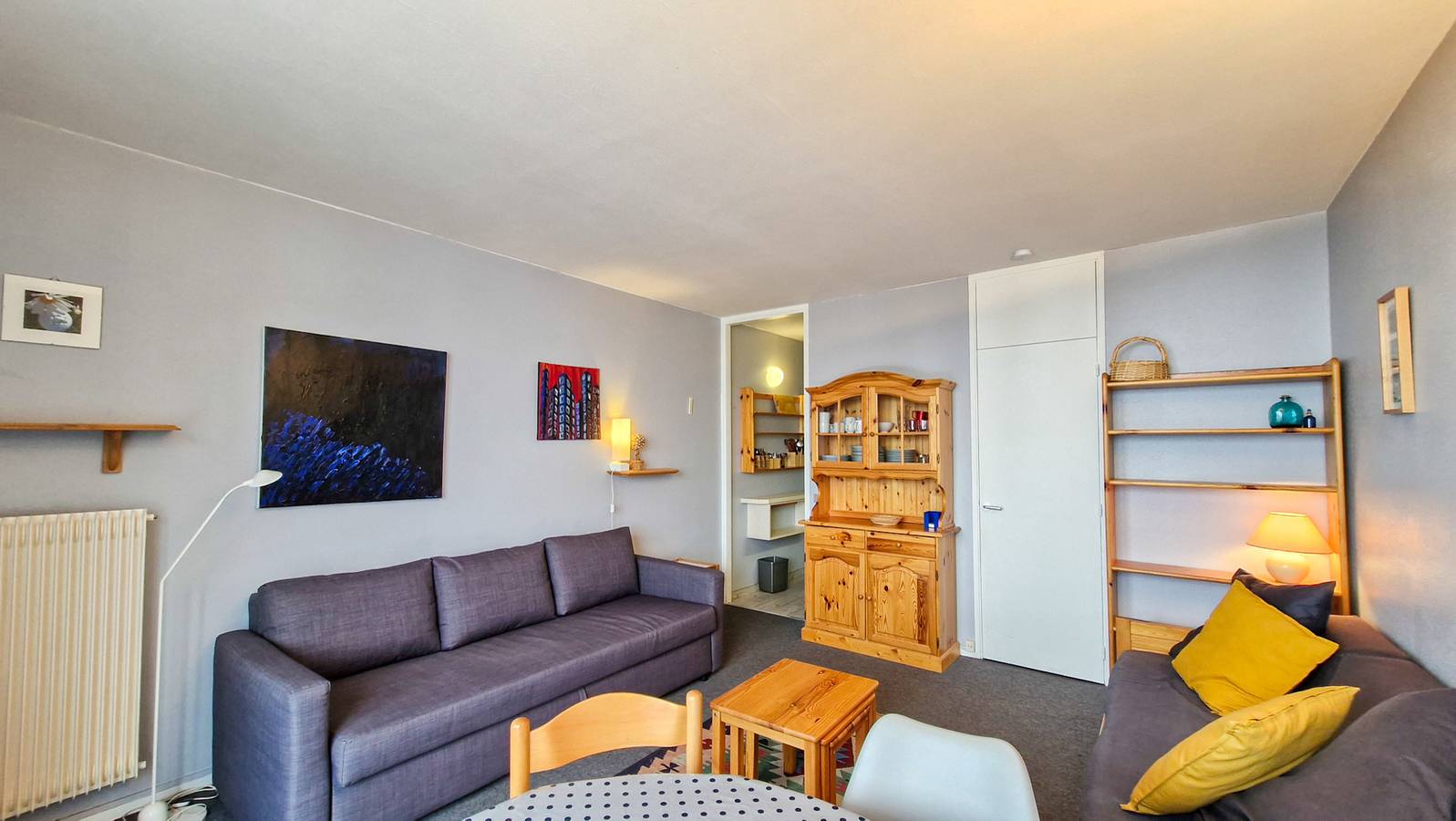 Estudio entero, Bright studio · Close to the slopes and shops · Balcony - Fl in Flaine, Arâches-la-Frasse