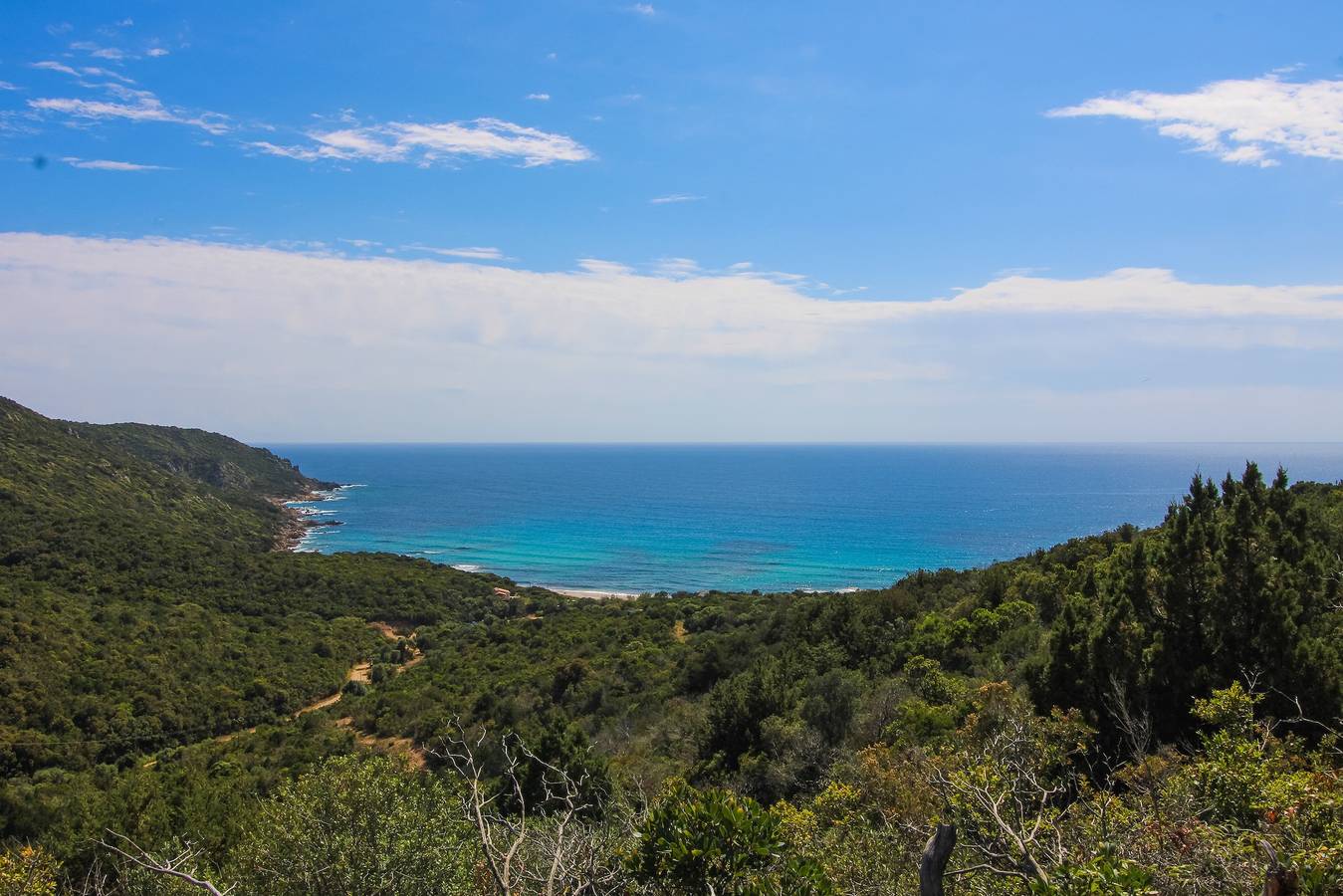 Chalet 'De La Plage Mathilde' avec vue sur la mer, Wi-Fi et climatisation in Coti-Chiavari, Région d'Ajaccio