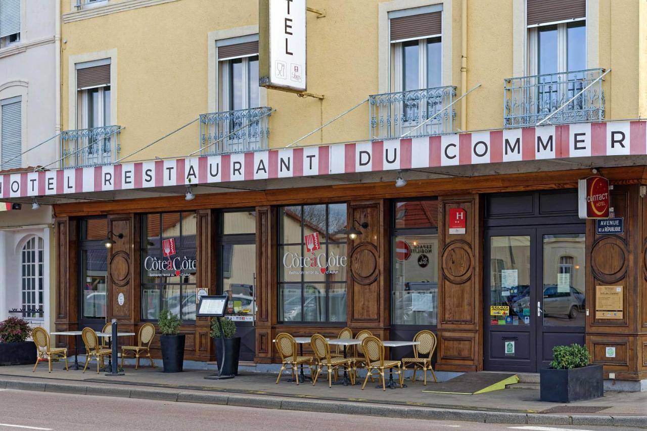 Contact Hôtel du Commerce et son restaurant Côte à Côte in Autun, Région d'Autun