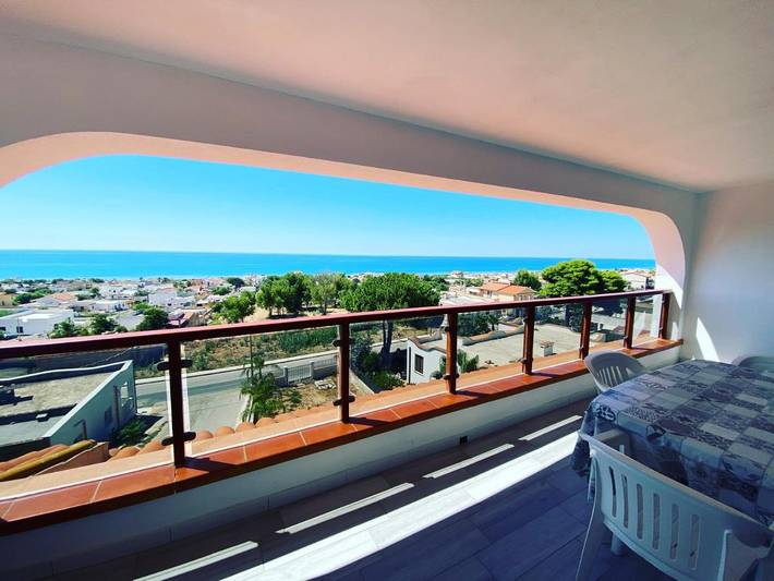 Appartamento per 6 persone, con panorama e terrazza, con animali domestici a Triscina