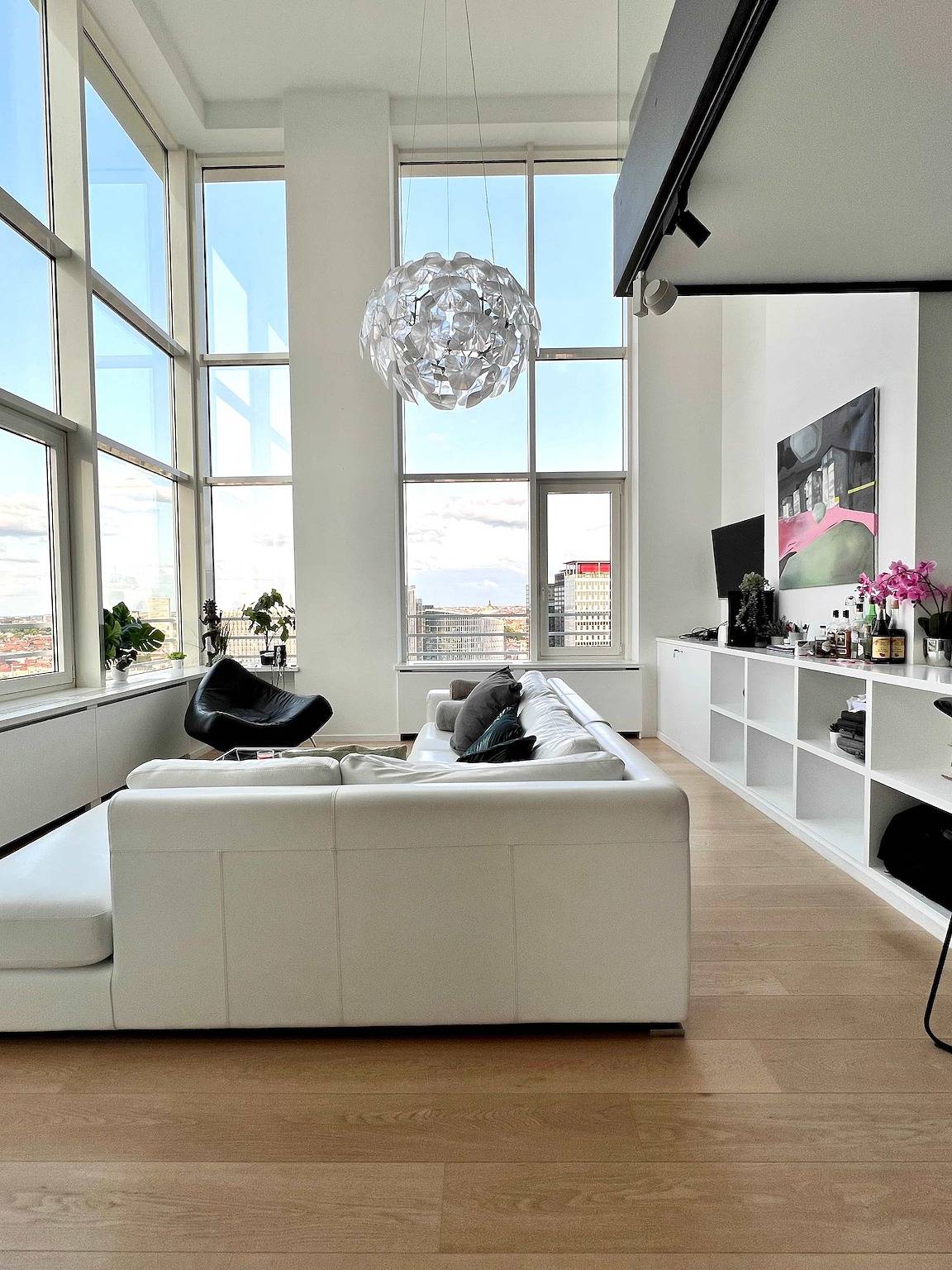 Appartement entier, Private Room and Bathroom in 220 m2 Penthouse with Stunning View over Brussels in Bruxelles, Région de Bruxelles