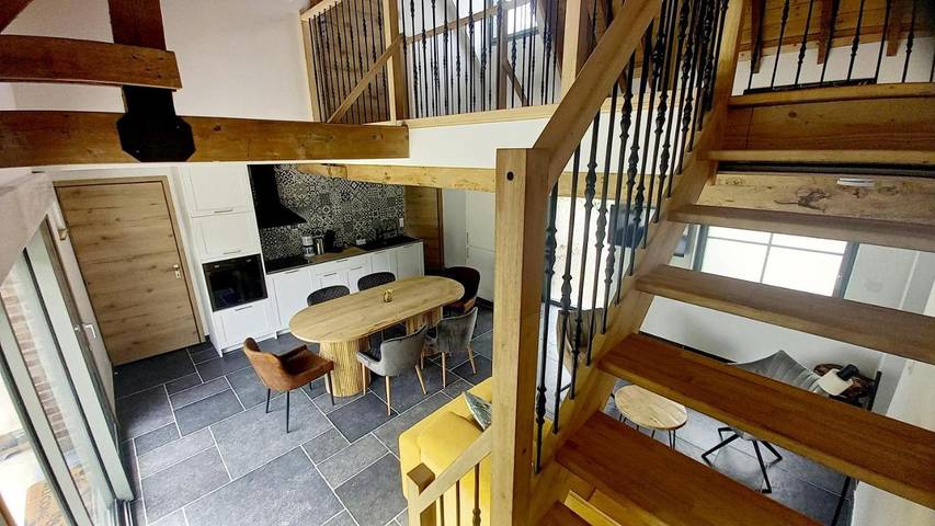 Maison de vacances pour 6 personnes, avec jardin