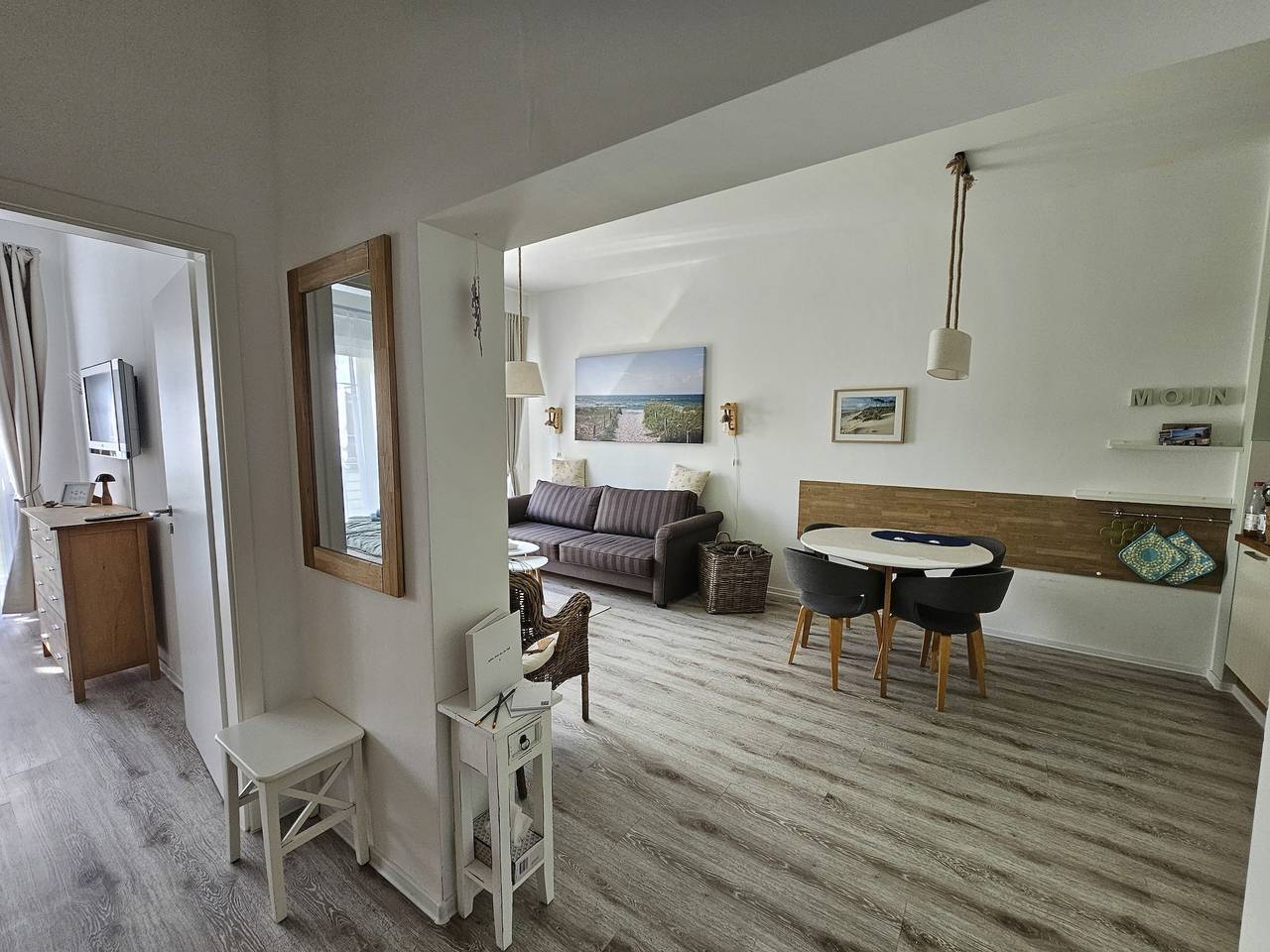 Ganze Ferienwohnung, Käpt´n Brass App. 2 "Leinenlos im Kajüting" in Dierhagen Strand, Dierhagen