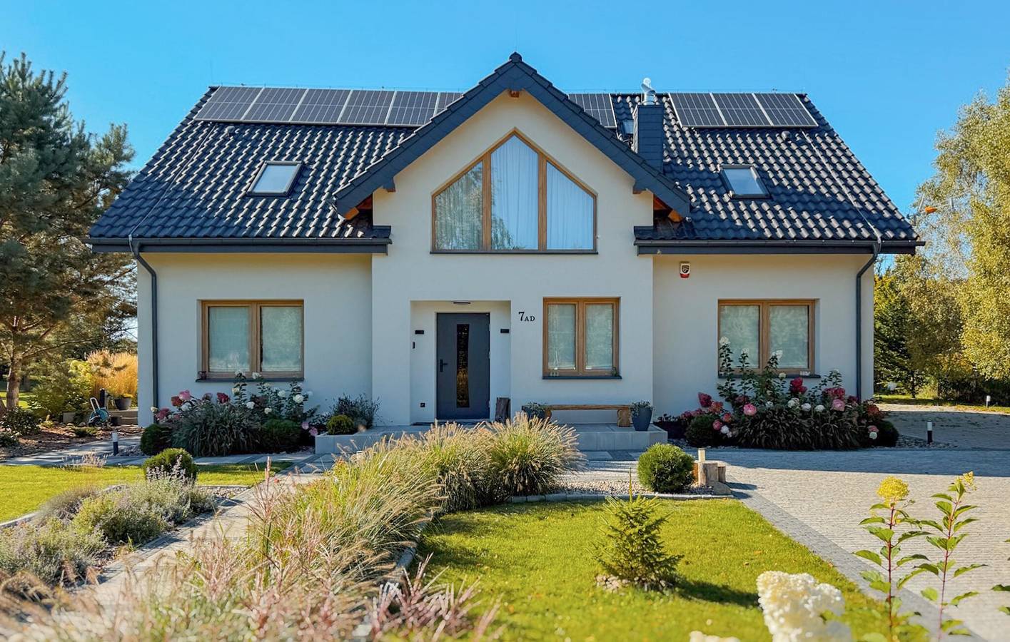 Ferienhaus für 8 Personen mit Ausblick in Powiat Olsztyński