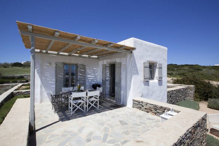 Villa pour 8 personnes, avec vue sur l’océan ainsi que jardin et balcon dans Paros - 4
