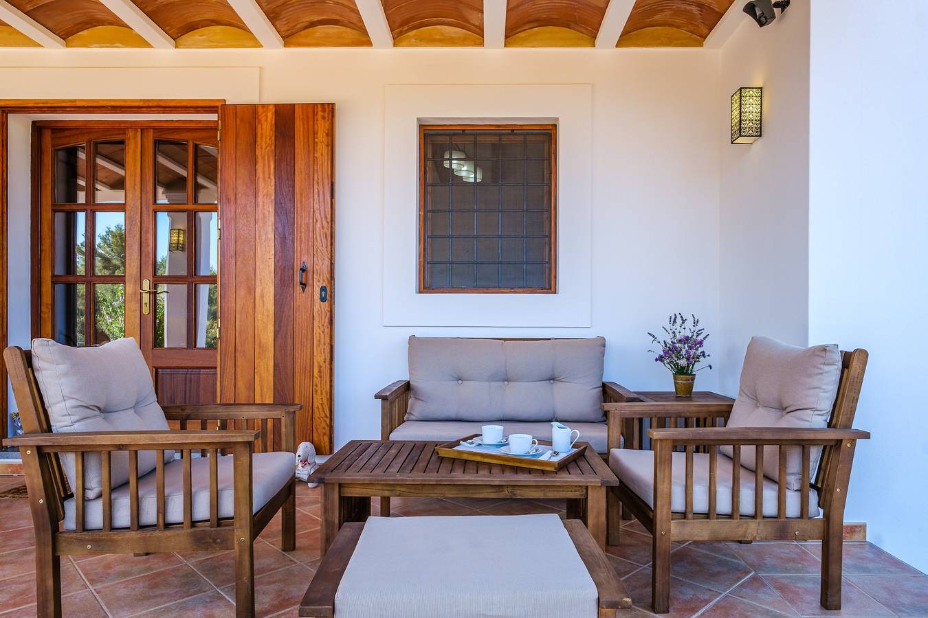 Casa di campagna ibizenca con portico, orto, terrazza solarium e wi-fi in Sant Carles de Peralta, Santa Eularia des Riu