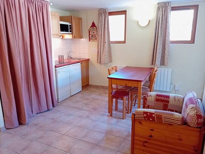 Location de vacances pour 4 personnes, avec balcon à Termignon