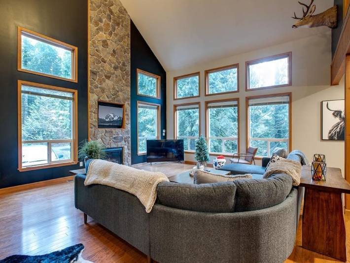 County Home Cabin mit Wi-Fi und Kamin in Mount Baker-Snoqualmie Nationalwald