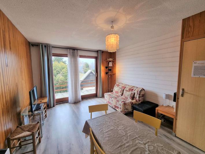 Studio pour 4 personnes, avec balcon, animaux acceptés