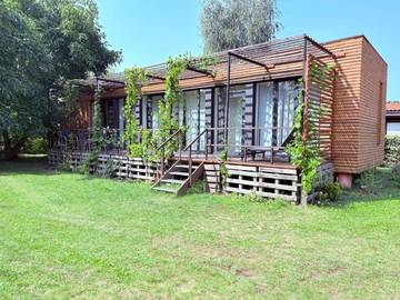 Ferienhaus für 4 Personen, mit Garten und Ausblick sowie Sauna, mit Haustier im Altmark